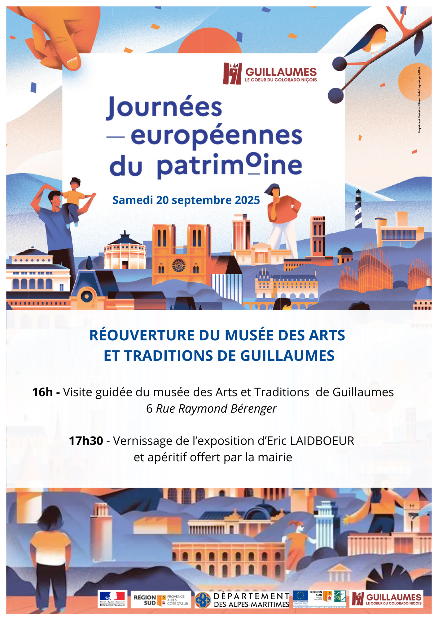 ROUVERTURE DU MUSE DES ARTS ET TRADITIONS DE GUILLAUMES