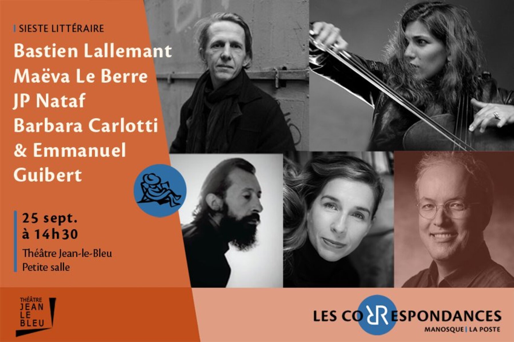 Les correspondances : Sieste littraire et acoustique avec Emmanuel Guibert