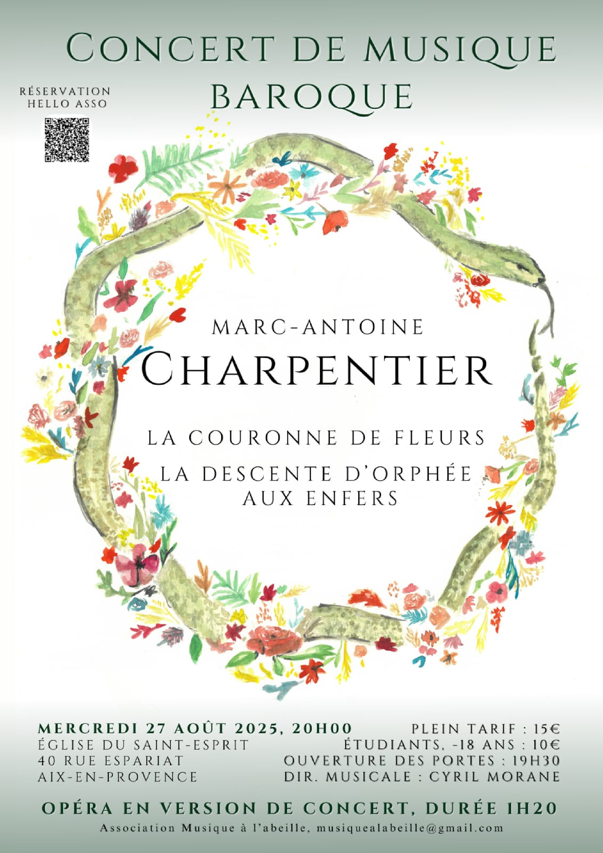 Concert de musique baroque / Marc-Antoine Charpentier