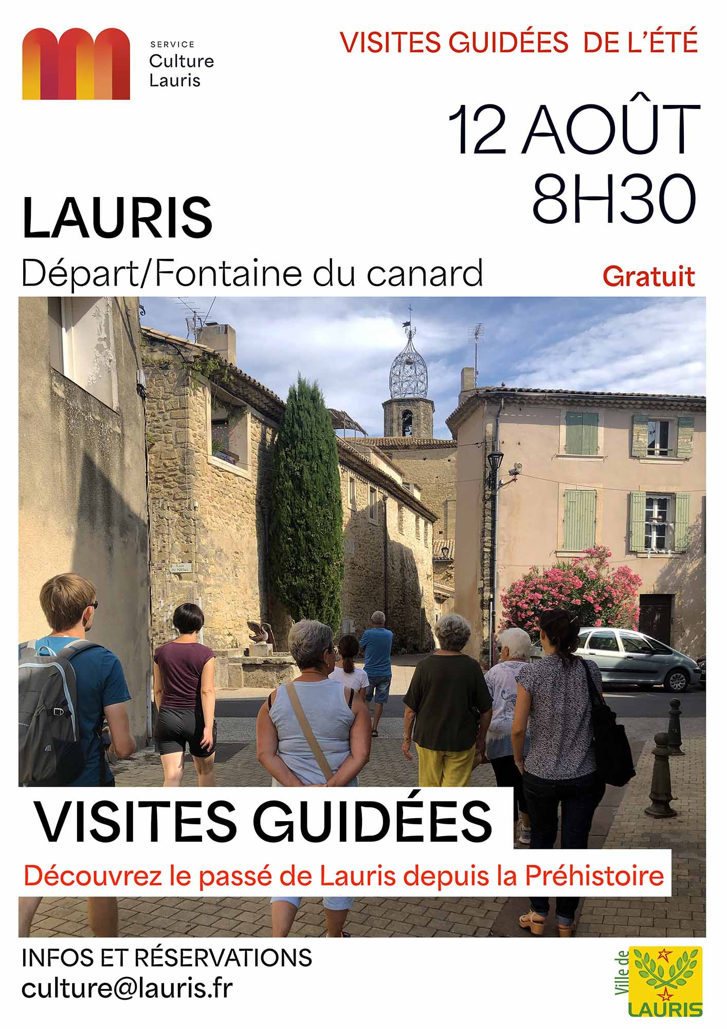 Visites guides de l't