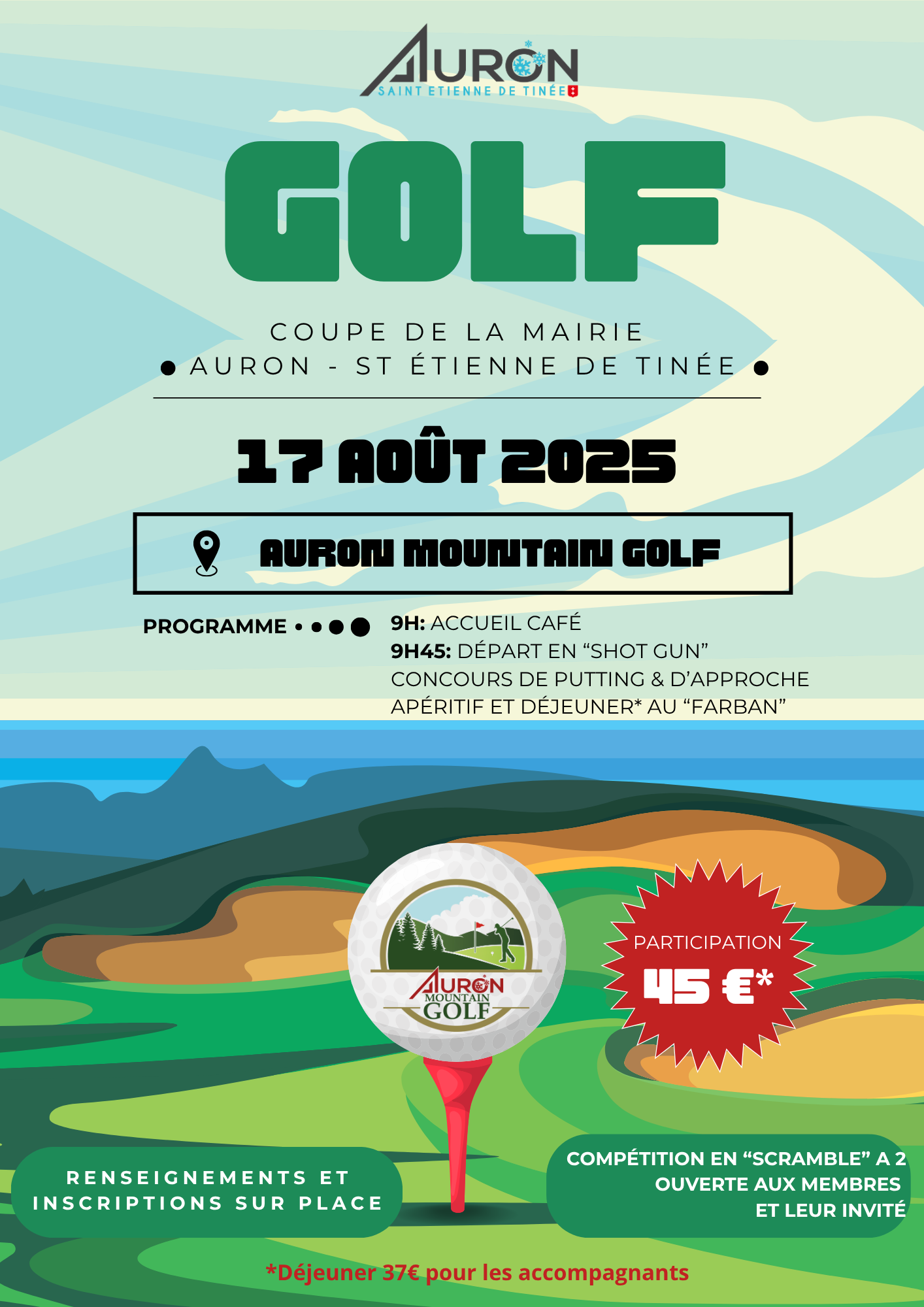 GOLF Coupe de la mairie