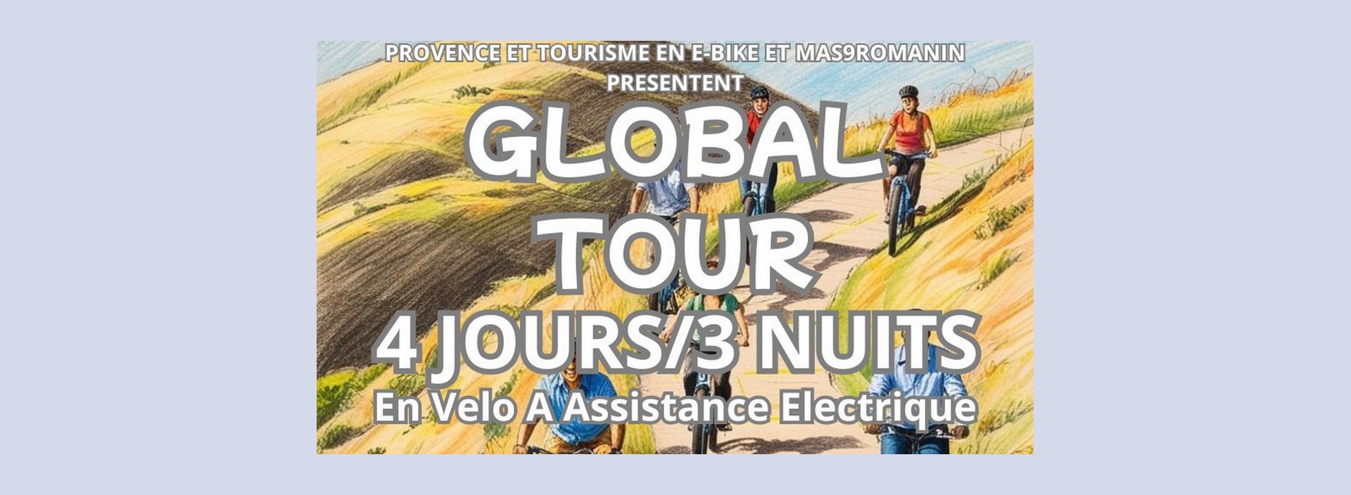 Excursion guide 'Global Tour' en e-bike