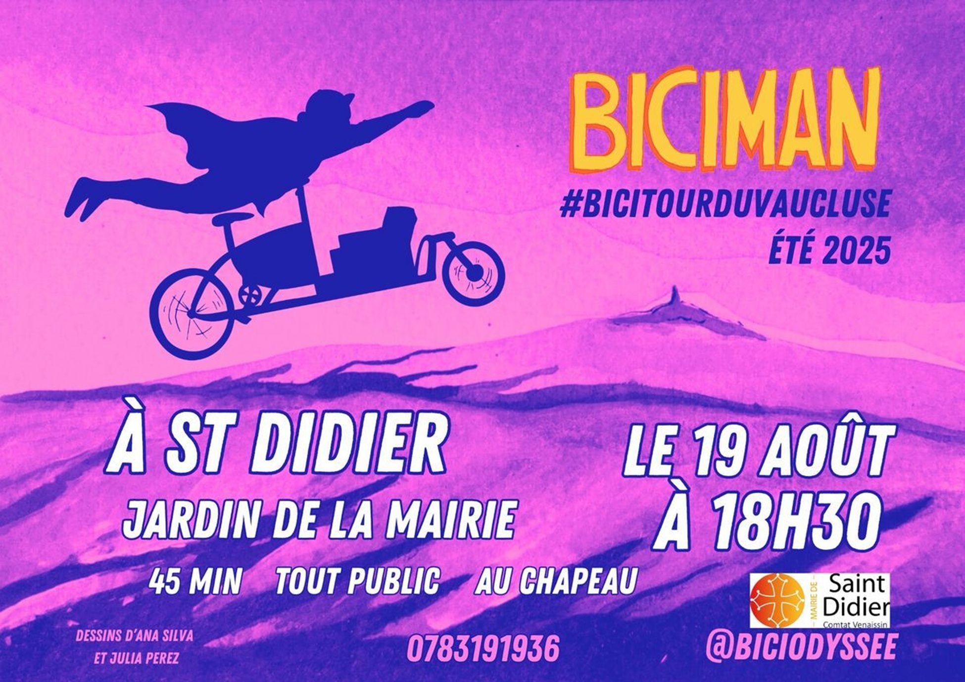 Biciman : spectacle de rue