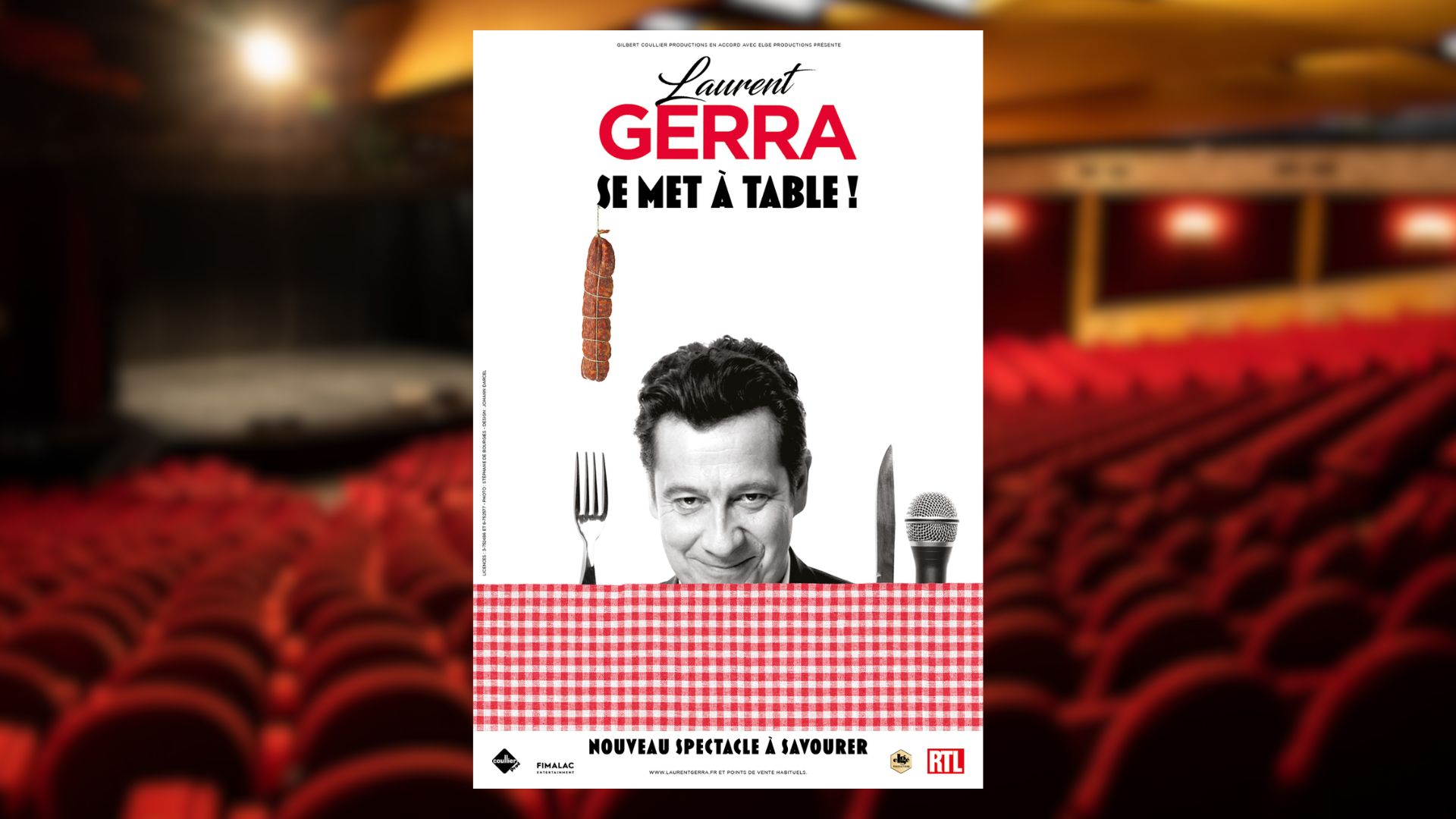 Humour : Laurent Gerra - Se met � table !