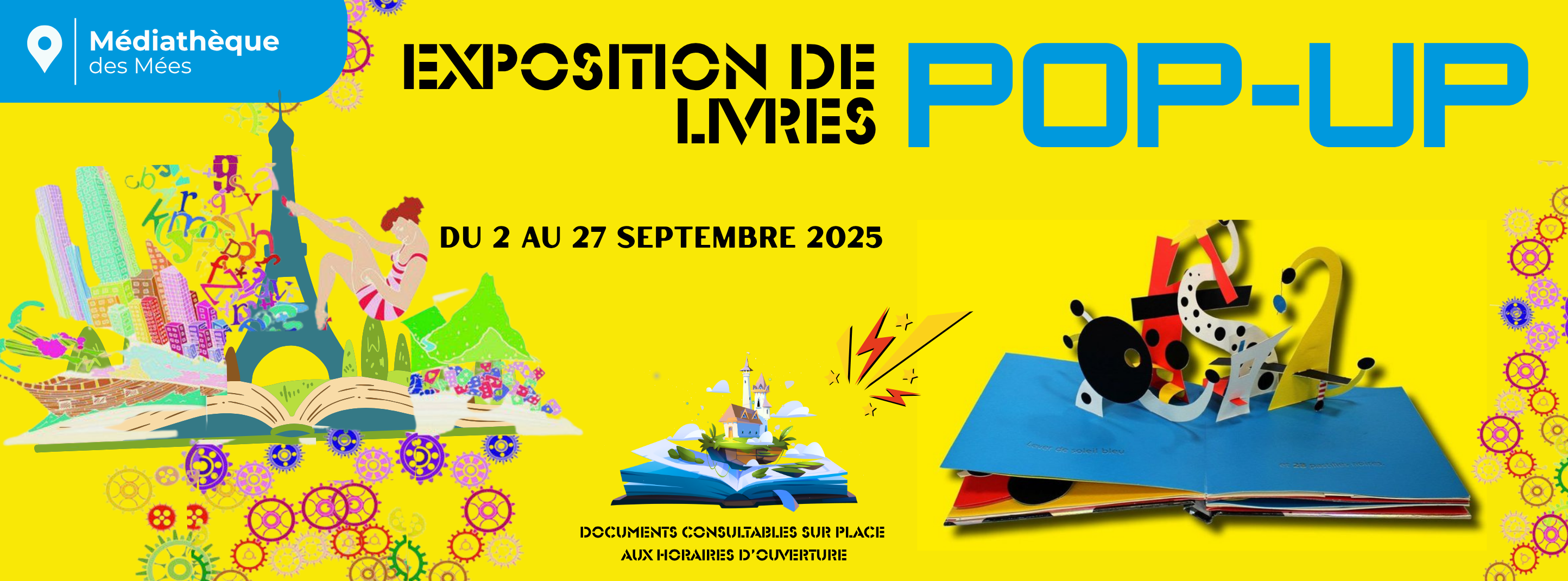 Exposition Livre pop up