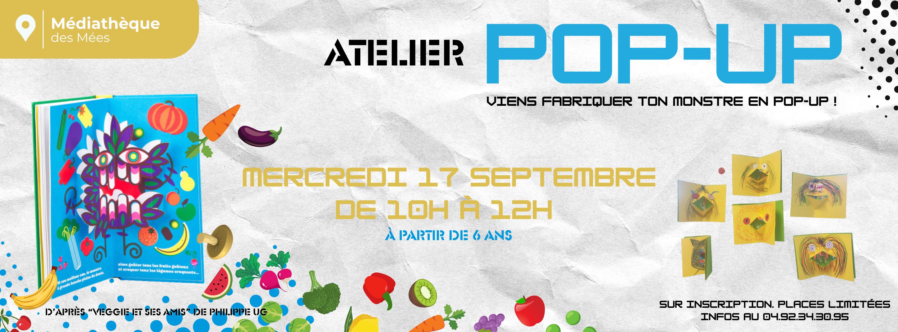Atelier livre Pop-up