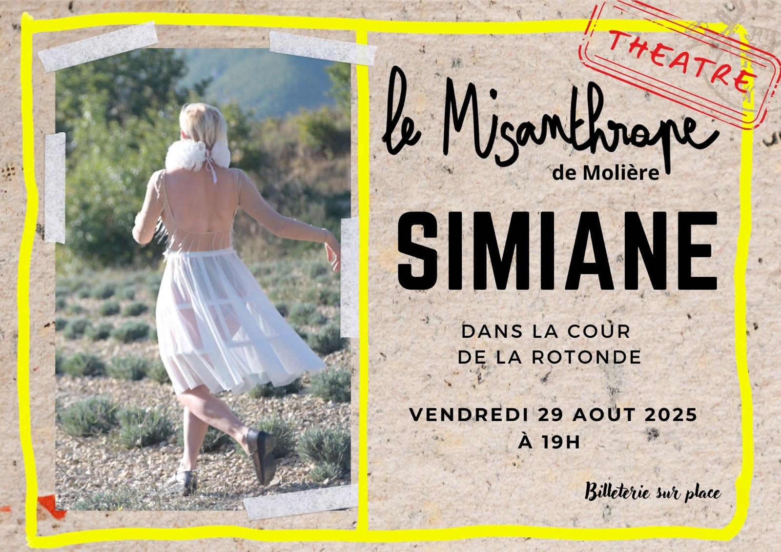 Pice de Thtre : Le Misanthrope de Molire