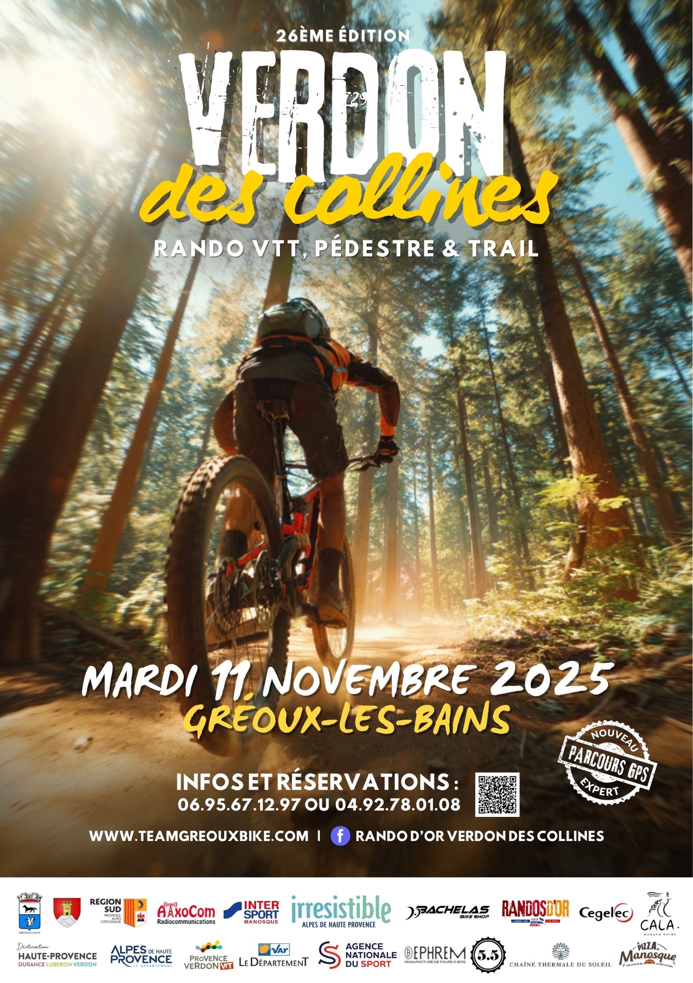 Verdon des Collines - Randonne VTT et pdestre