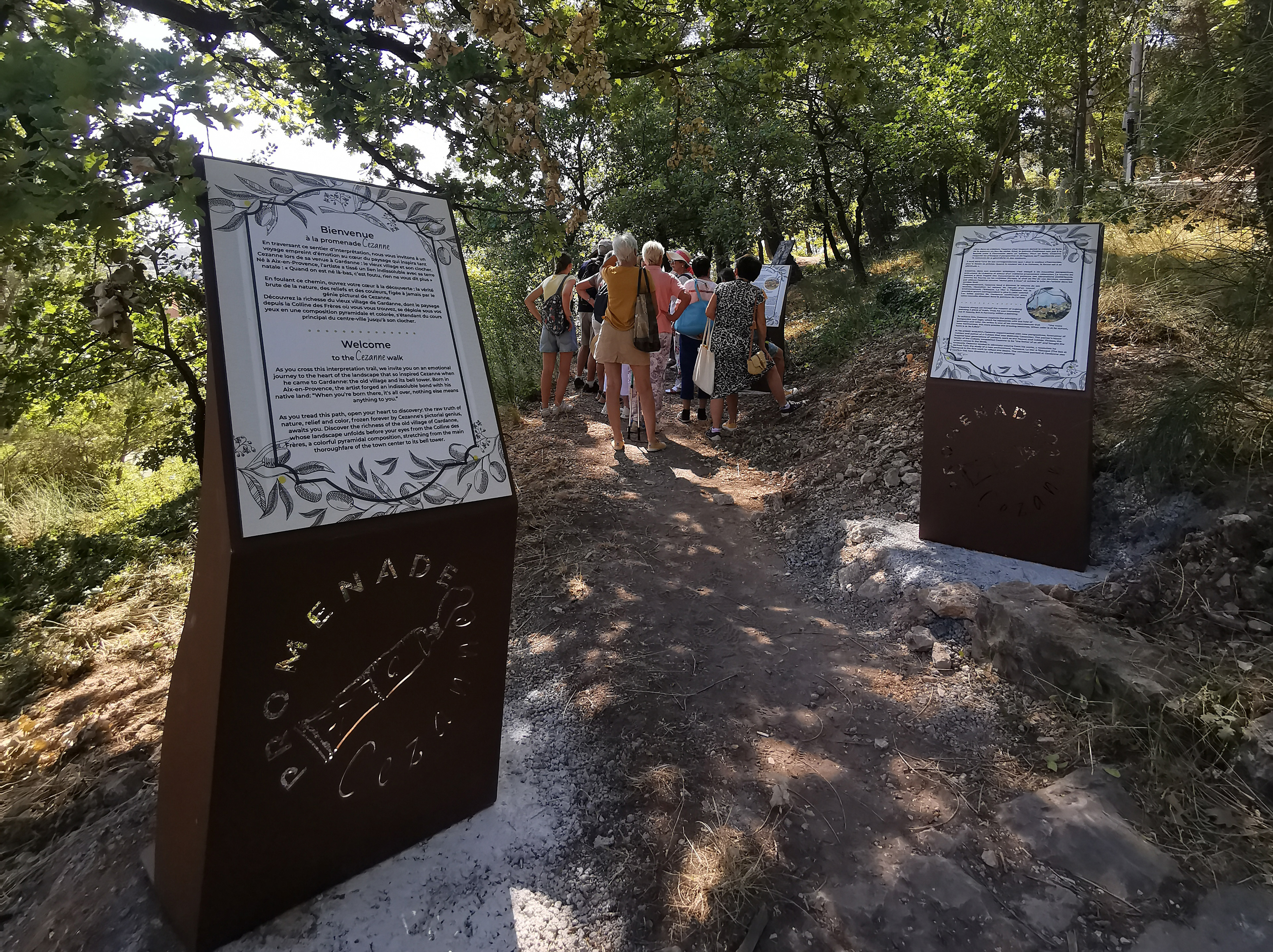 Journes du patrimoine - Promenade Cezanne  Gardanne