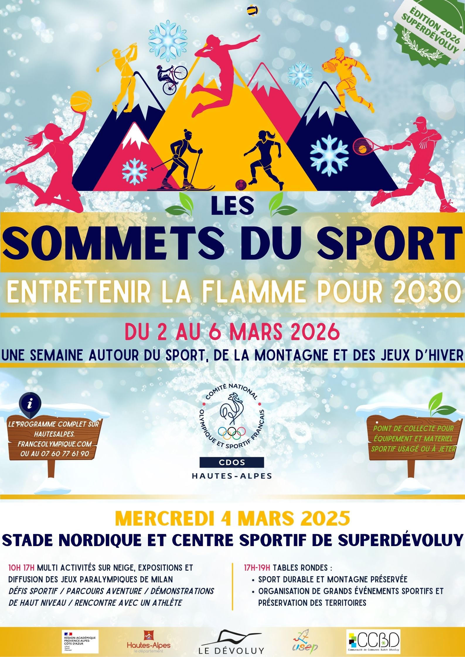 Les sommets du sport