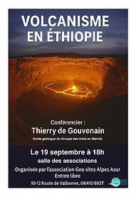 Confrence  Le volcanisme en Ethiopie 
