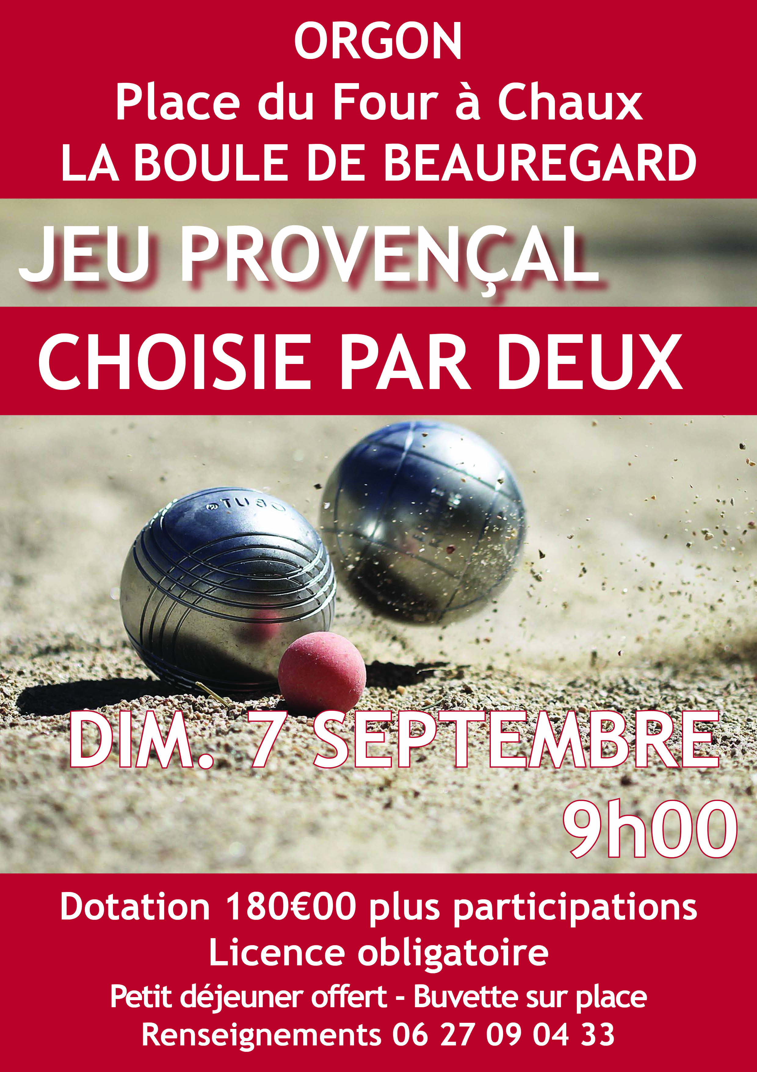 Concours de boules - Jeux provenal