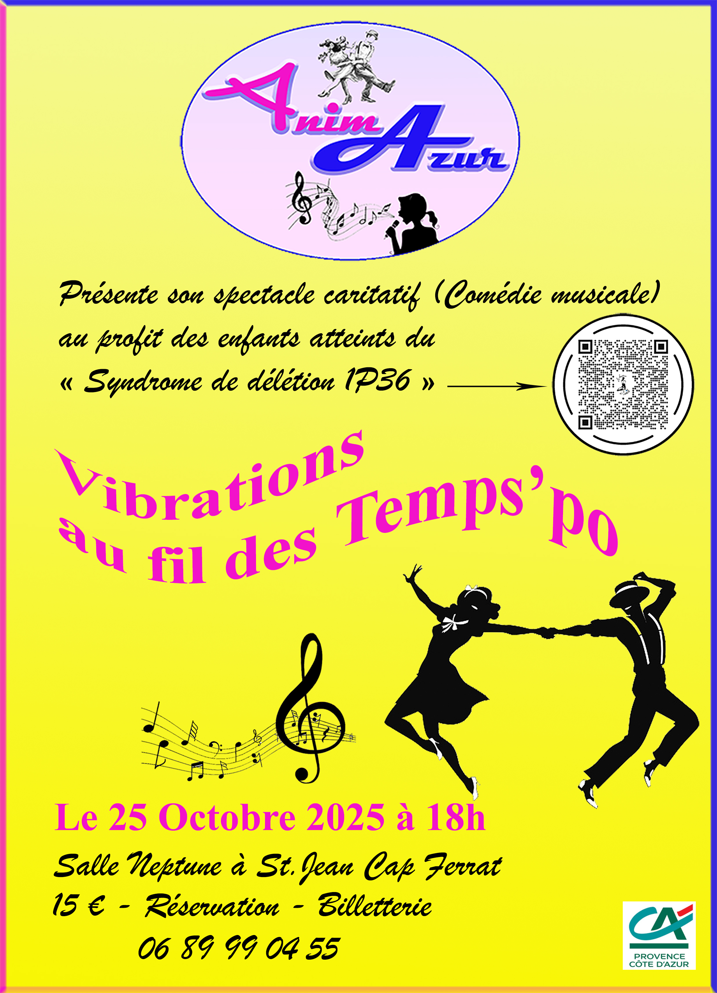 Spectacle caritatif  Vibrations au fil des Tempspo