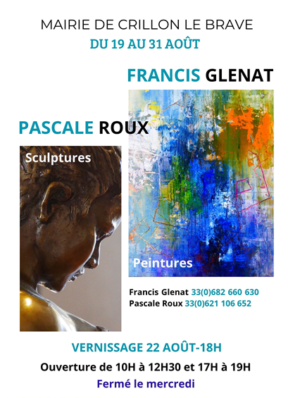Exposition : Francis Glenat et Pascale Roux