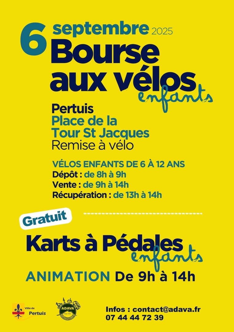 Bourse aux vlos enfants