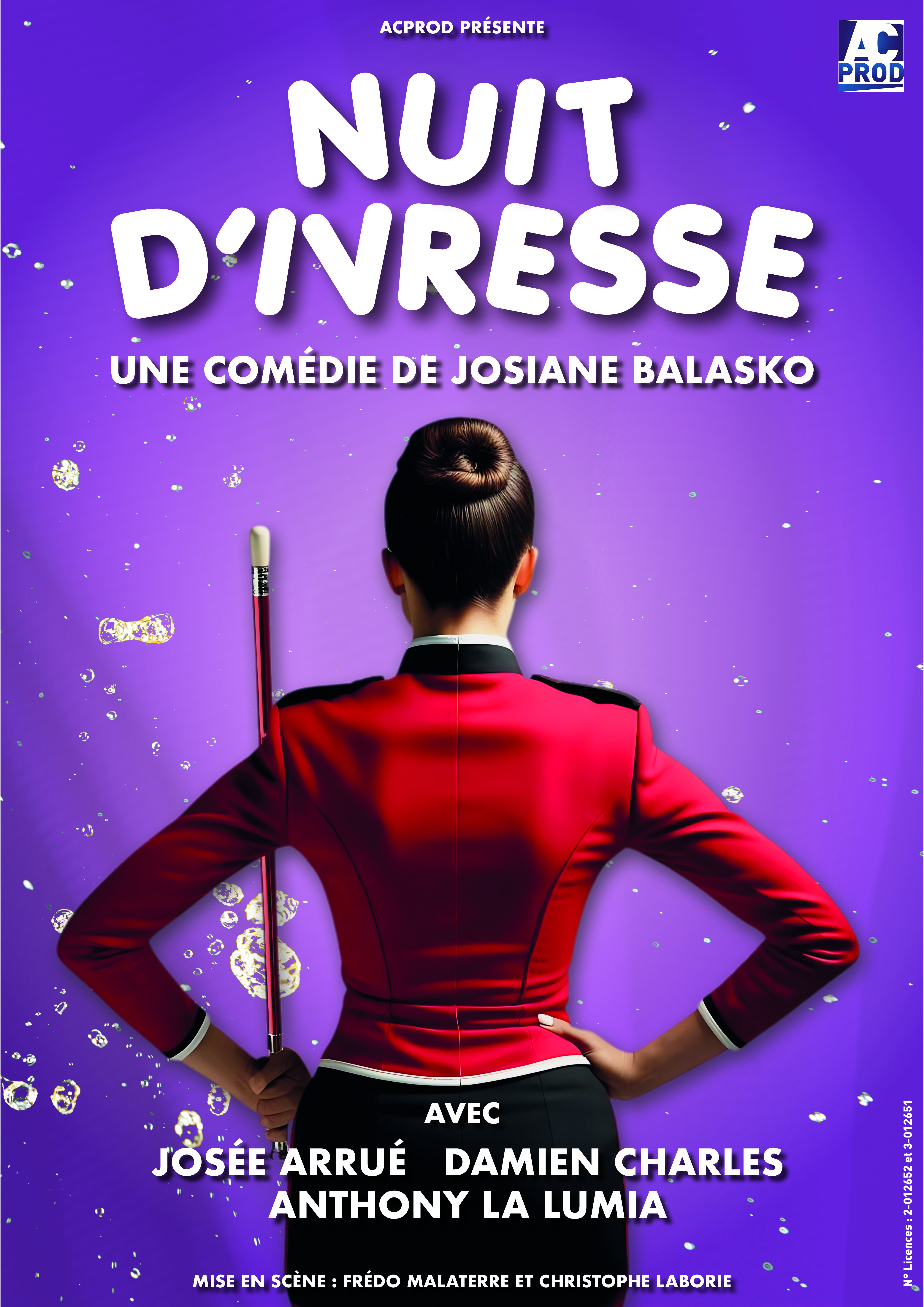 Thtre  la Boiserie : Nuit d'ivresse