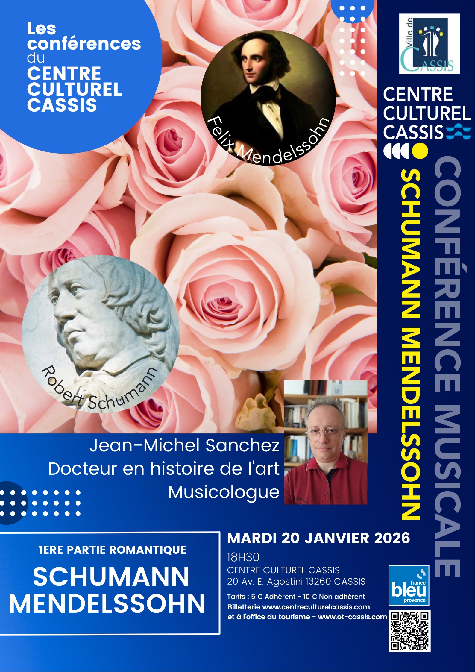 Les confrences du Centre Culturel Cassis - Schumann Mendelssohn