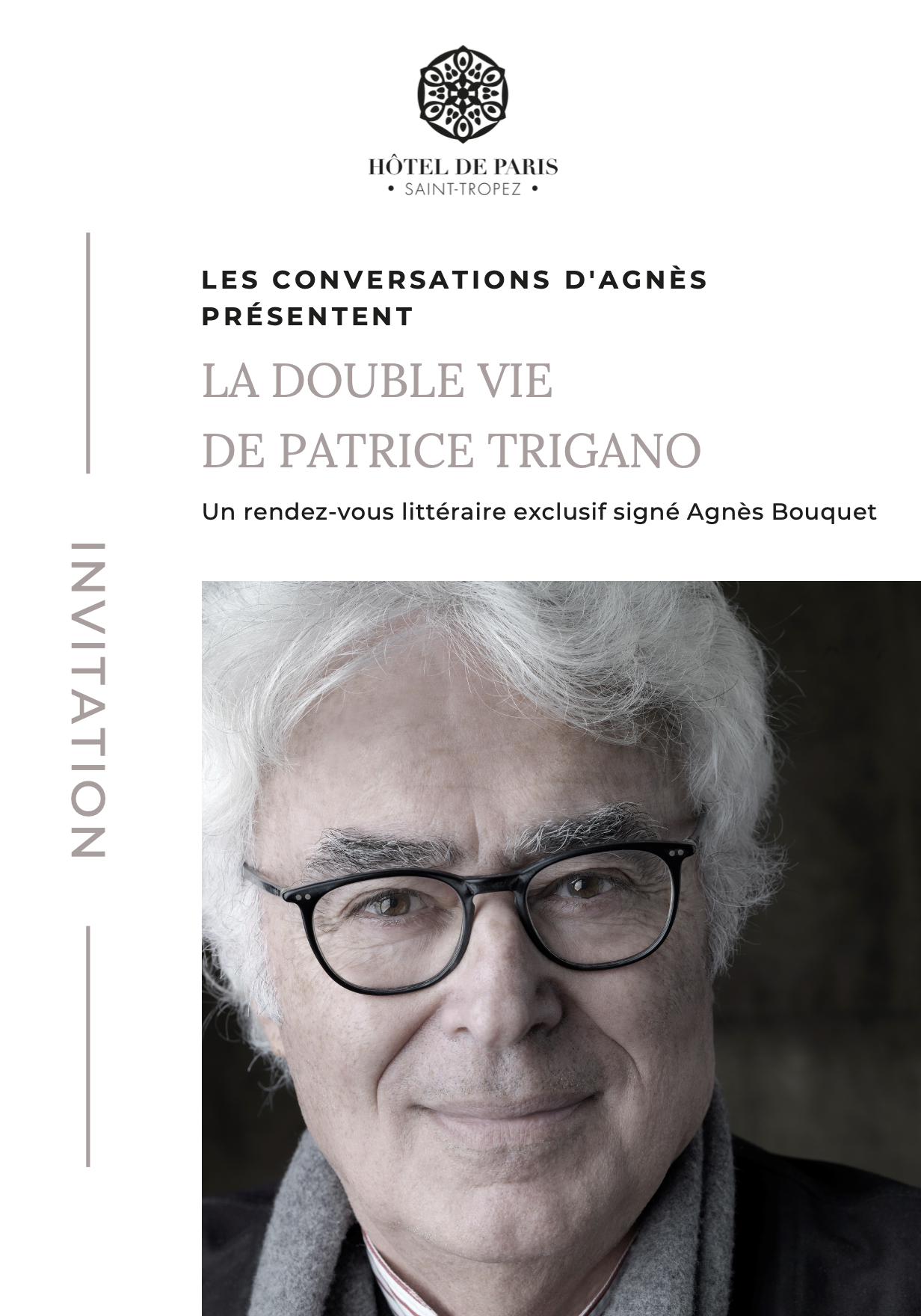 Conversation dAgns avec Patrice Trigano