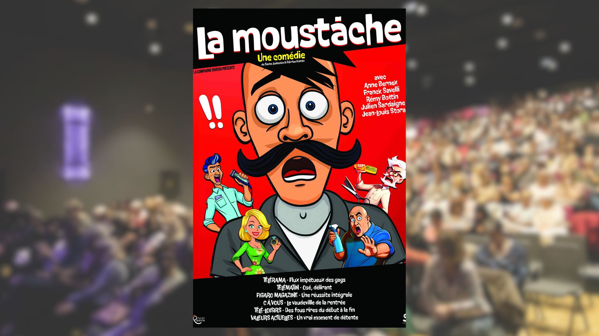 Thtre : La moustche