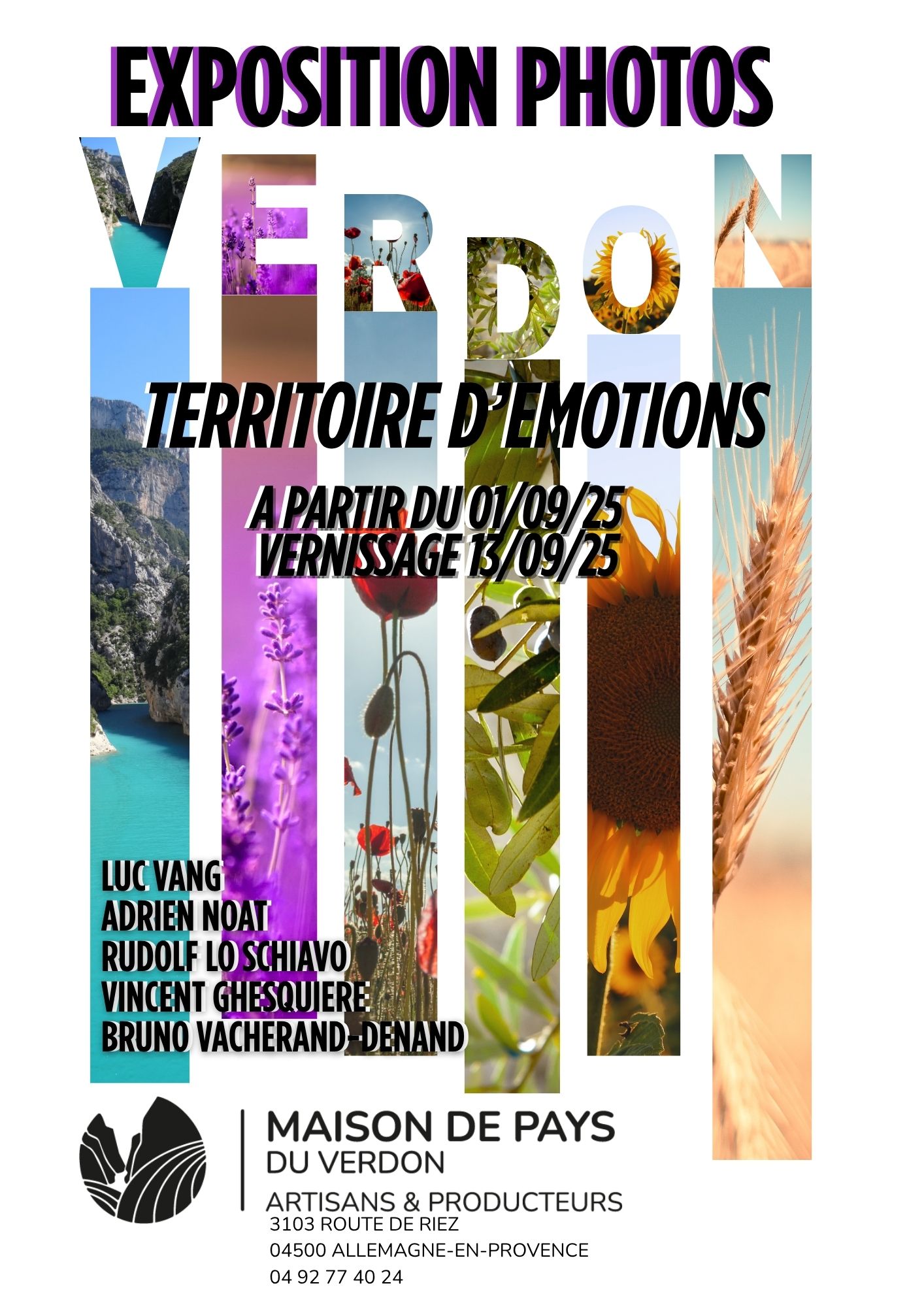 Exposition Photos Verdon Territoire d'motions