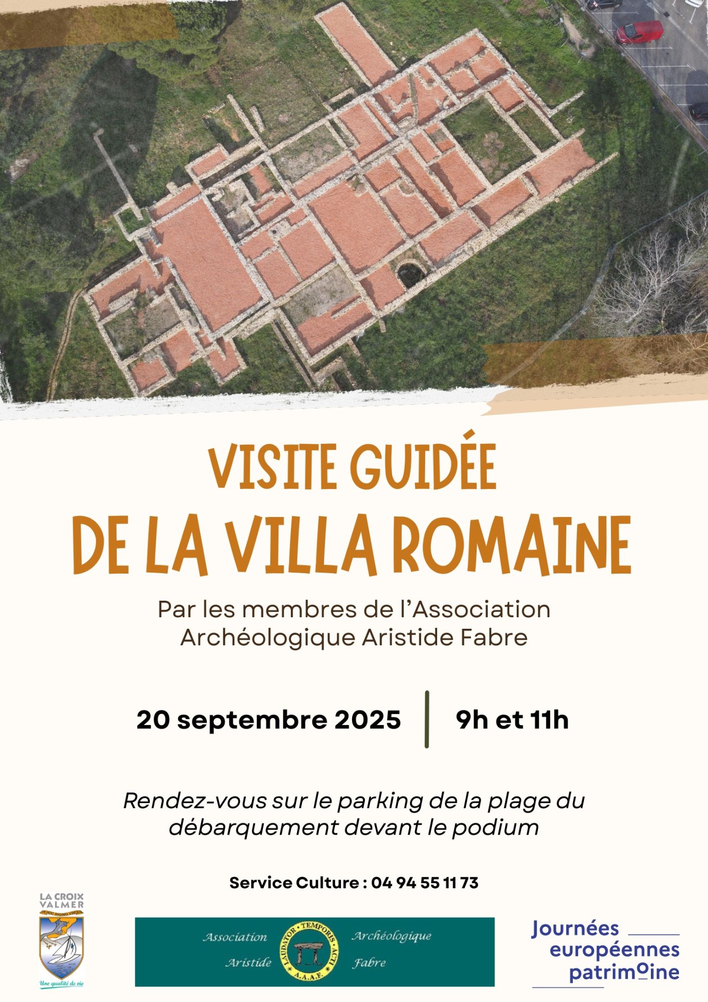 Journes du Patrimoine : Visite Guide de la Villa Romaine