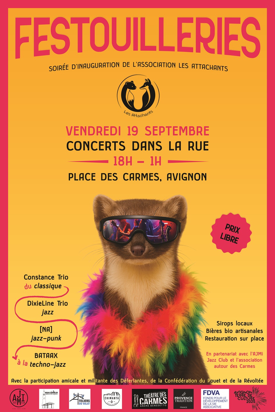 Festouilleries - Soire d'inauguration de l'association Les Attachants