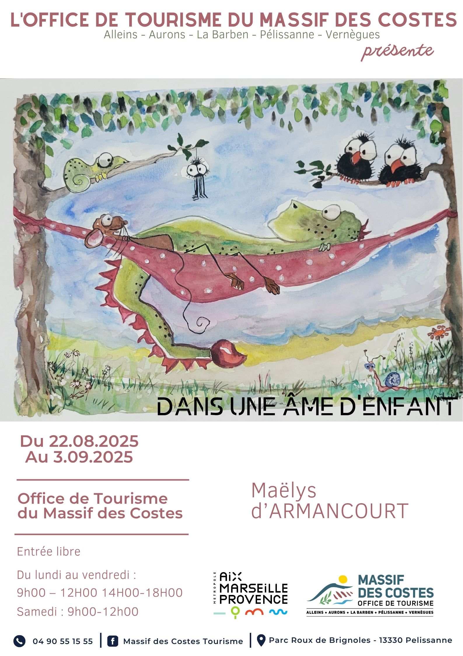 Dans une me d'enfant - exposition de Malys d'Armencourt