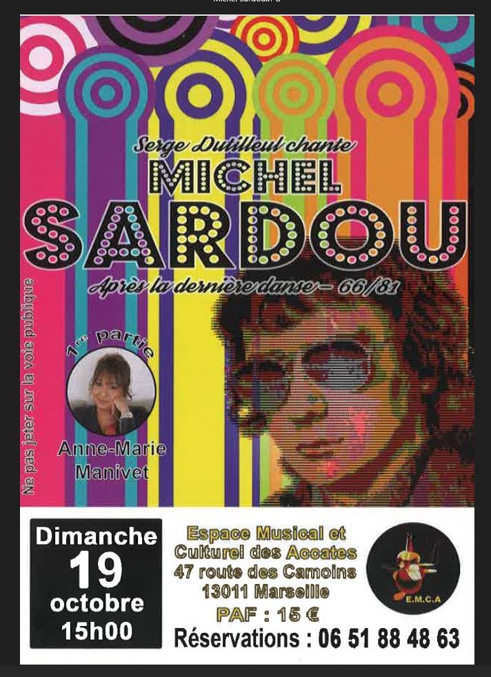 Serge Dutilleul chante Michel Sardou