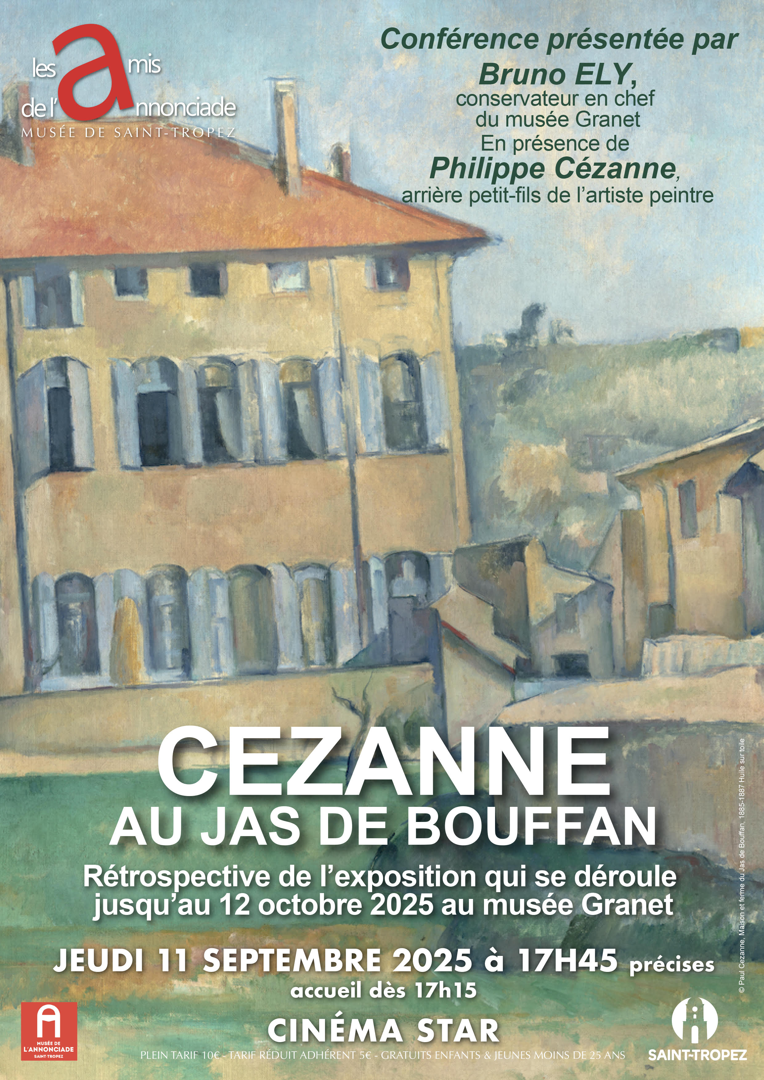 Confrence - Cezanne au Jas de Bouffan
