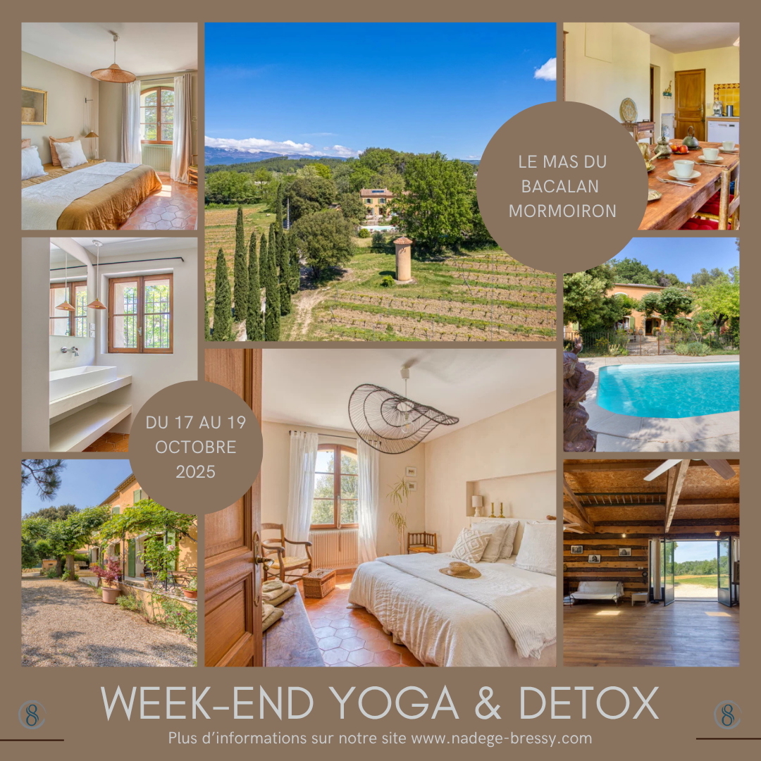 Week-end yoga & dtox  Mormoiron avec Nadge Bressy