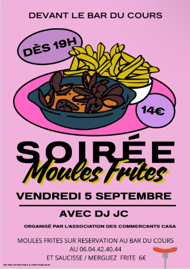 Soire moules frites