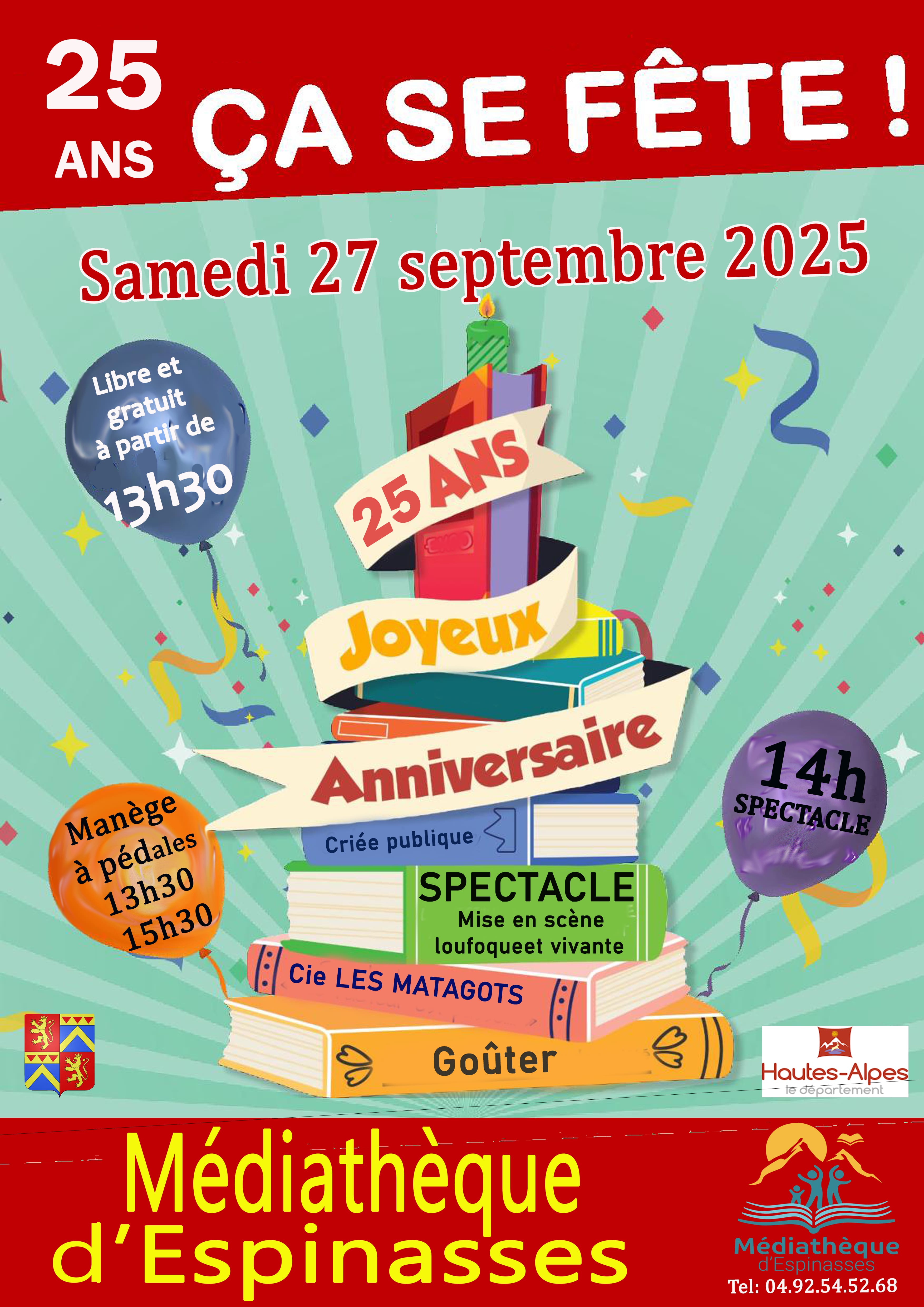 La Mdiathque fte ses 25 ans !