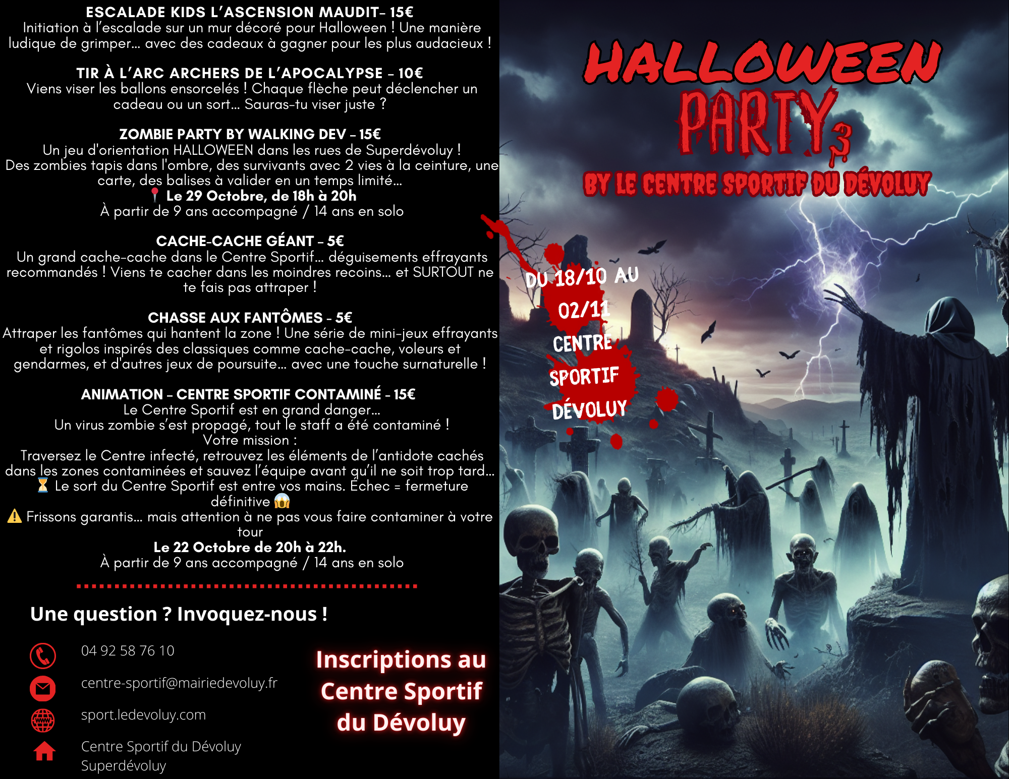 Chasse aux fantmes - Halloween Party