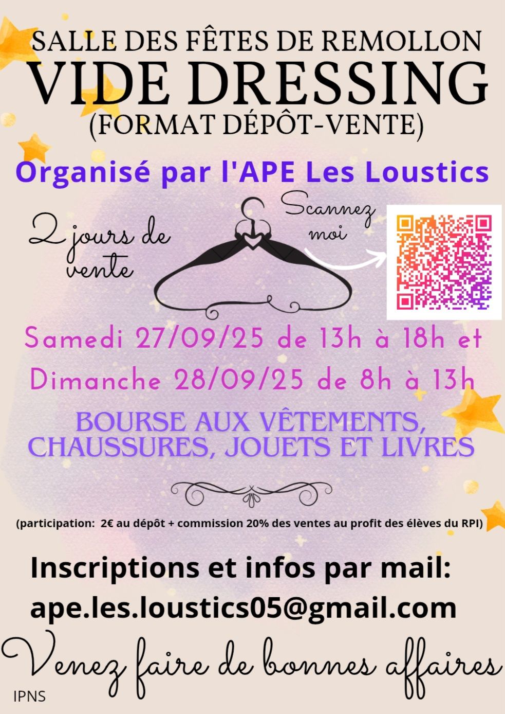 Vide dressing