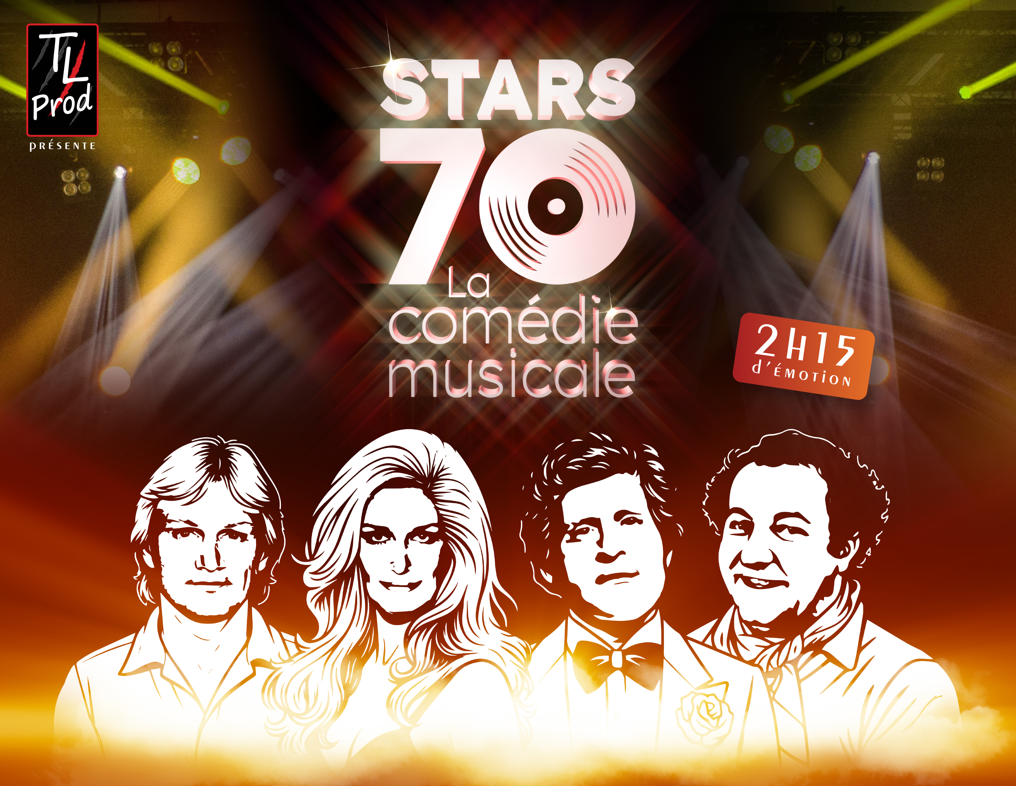 STARS 70, la comdie musicale