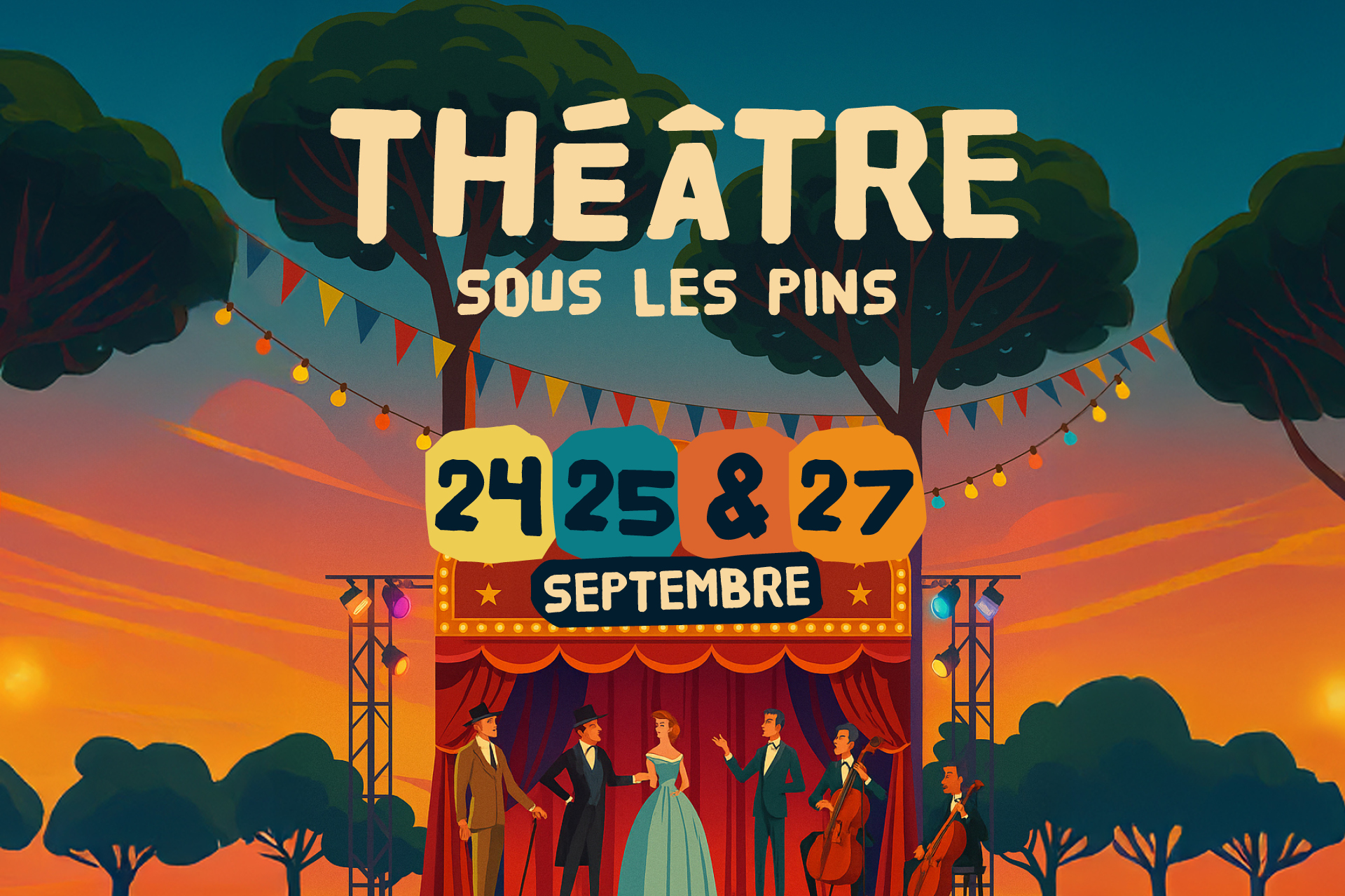 Thtre sous les pins : Cigalon de Marcel Pagnol