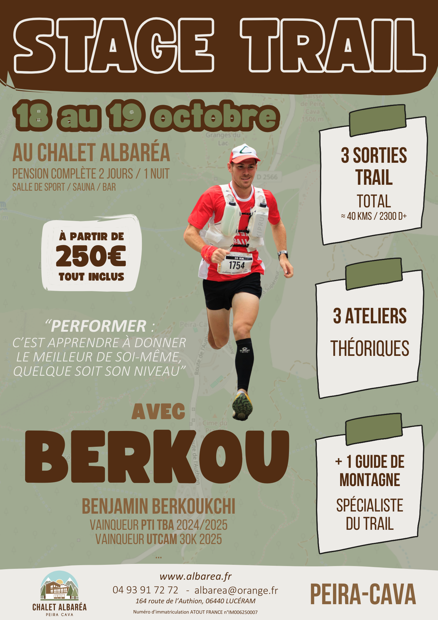 Stage de Trail