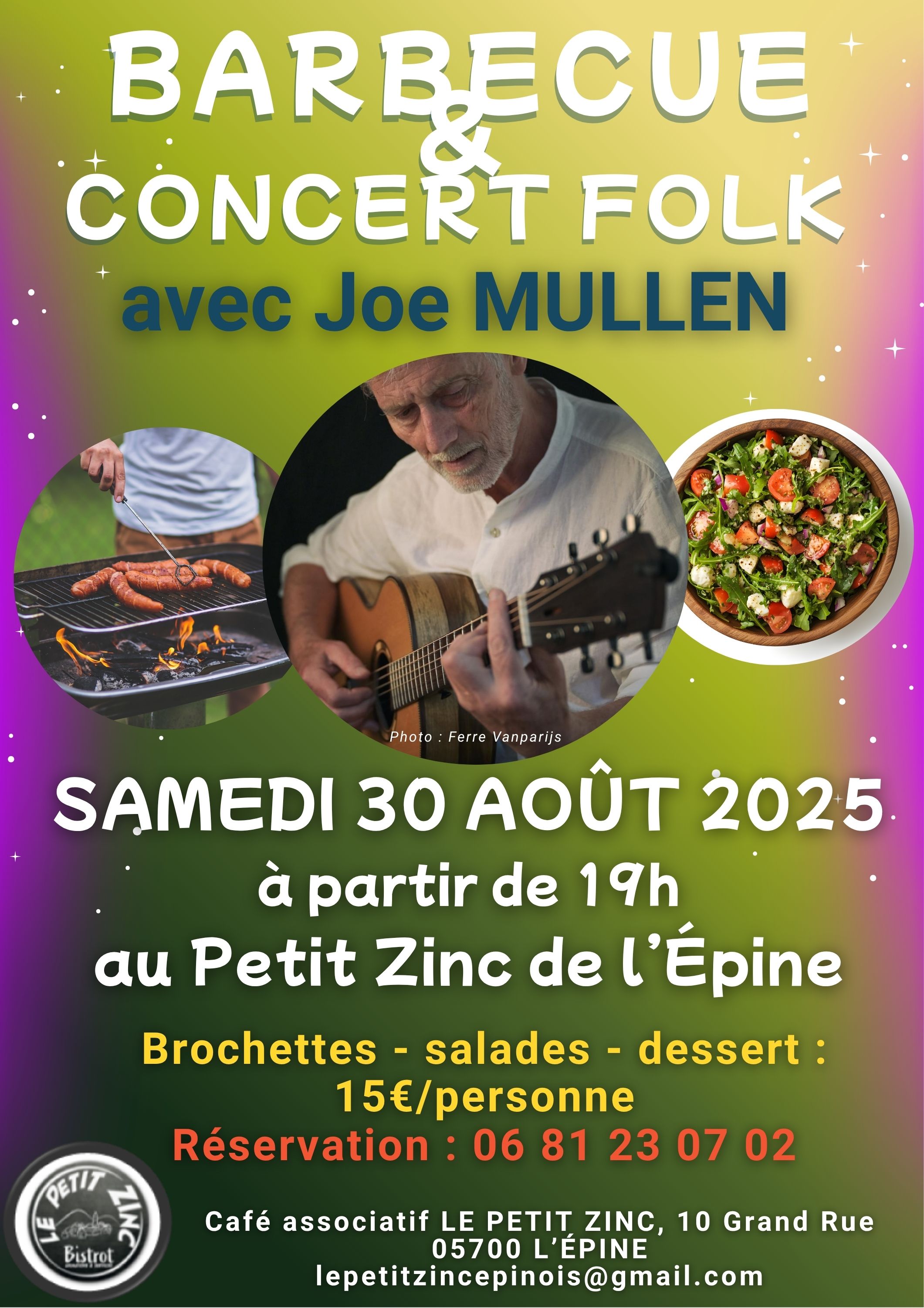 Soire barbecue & folk irlandais