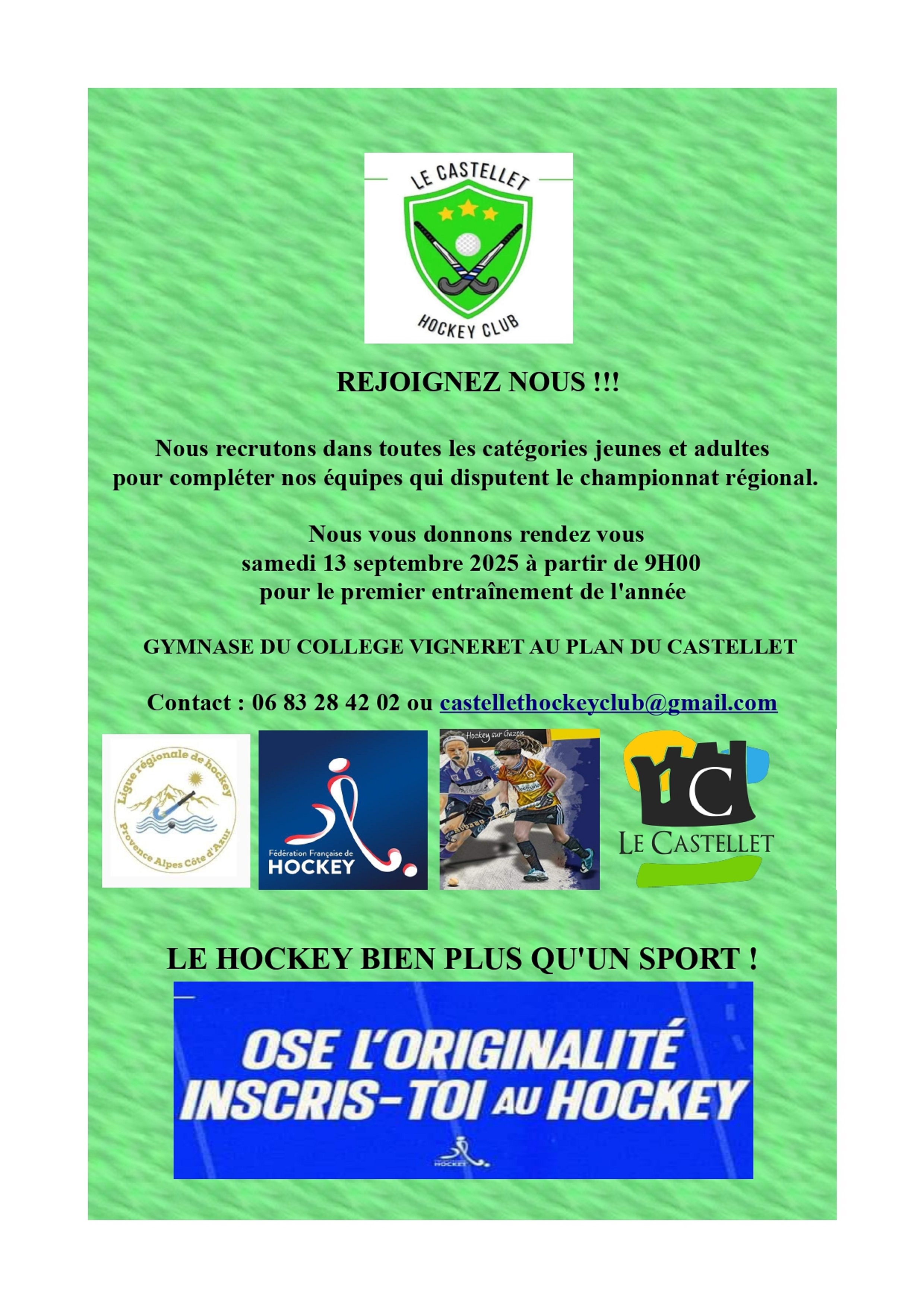 REJOIGNEZ NOUS !!!