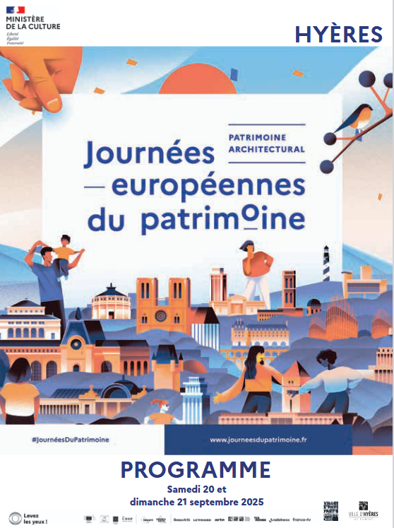 Sur les traces des ecrivains  Hyeres  - Visite commentes -JEP 2025