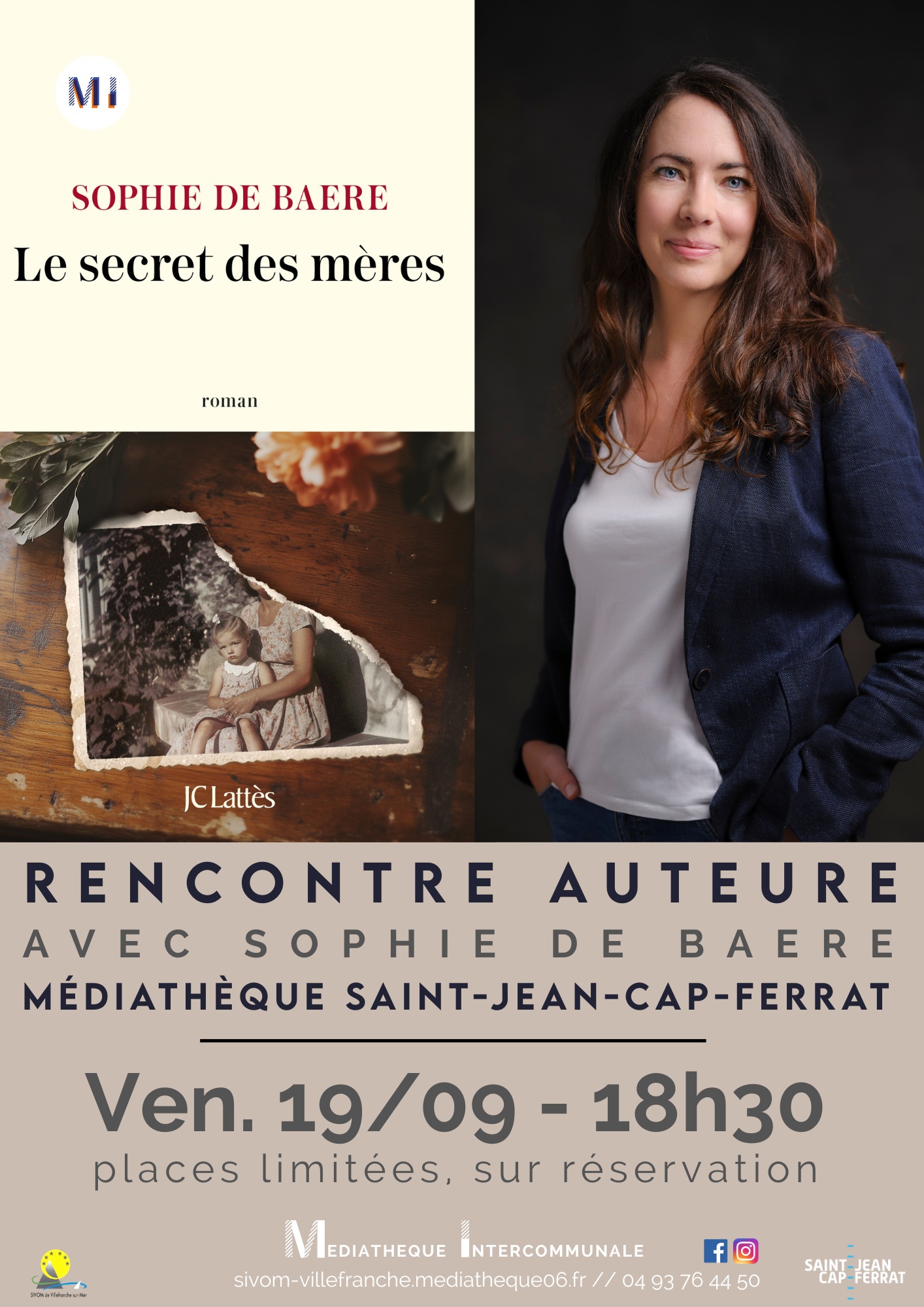 Rencontre auteure avec Sophie de Baere