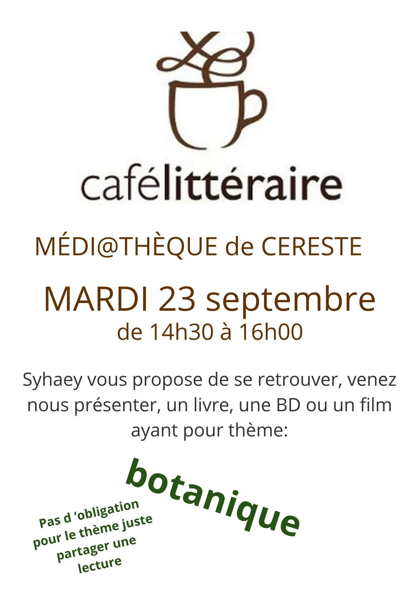 Caf littraire