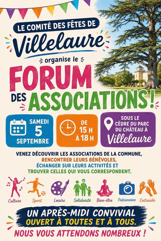 Forum des associations � Villelaure