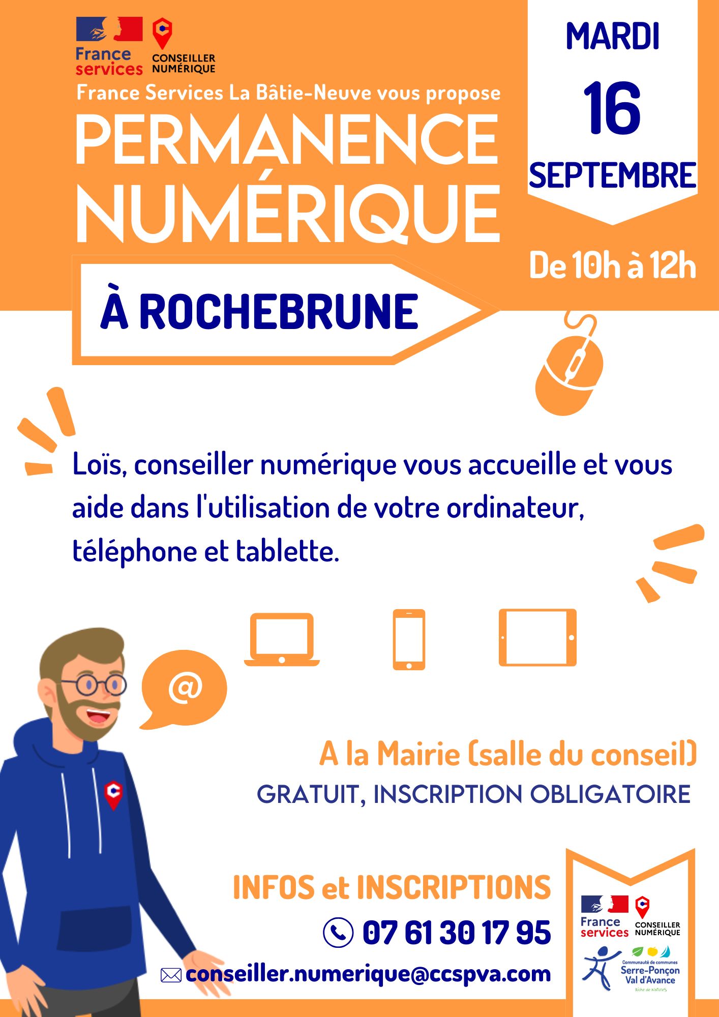 Permanence numrique  Rochebrune