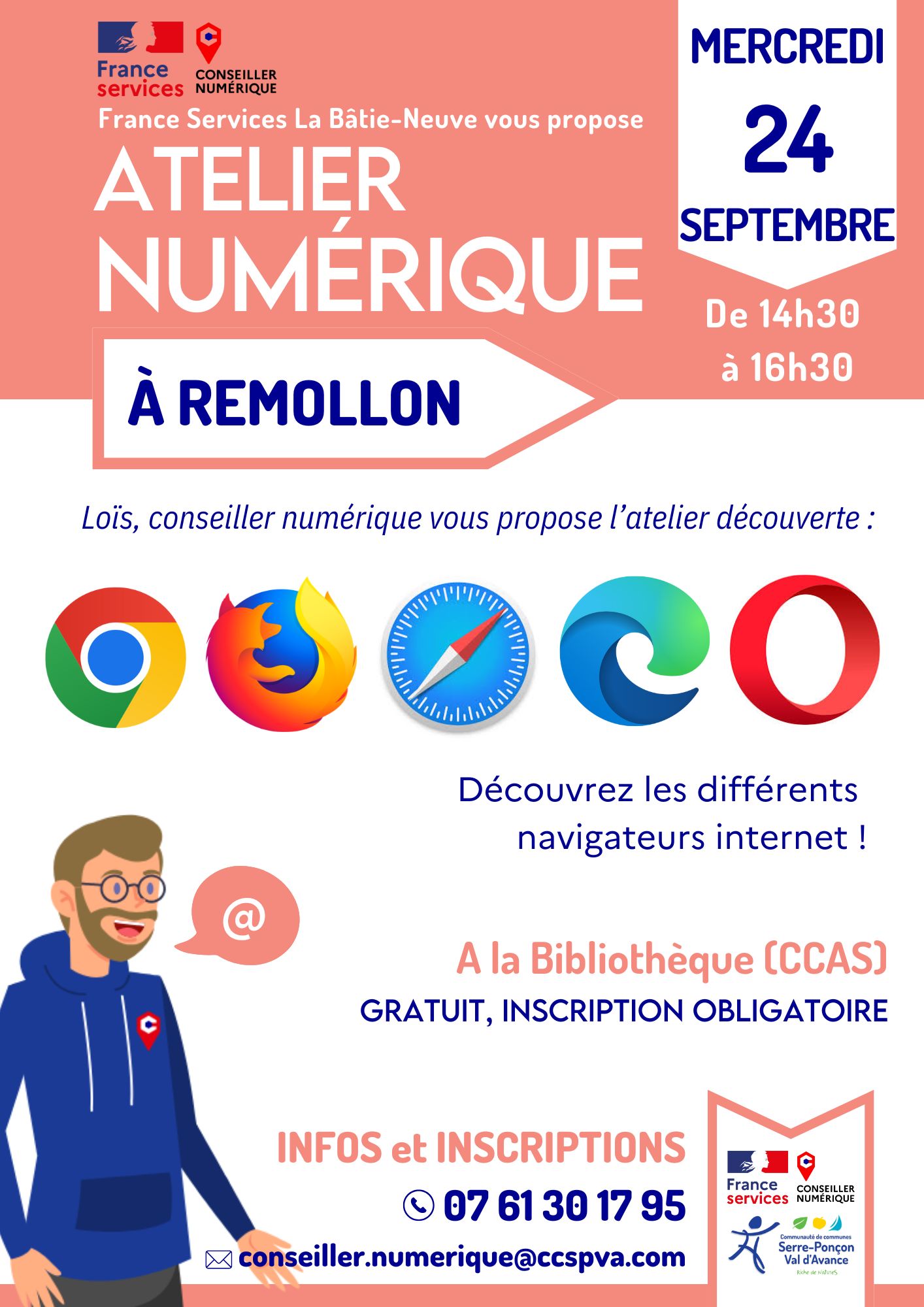 Atelier numrique  Remollon