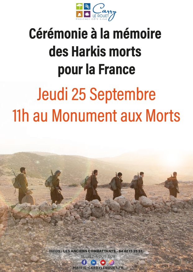 Crmonie d'hommage aux harkis