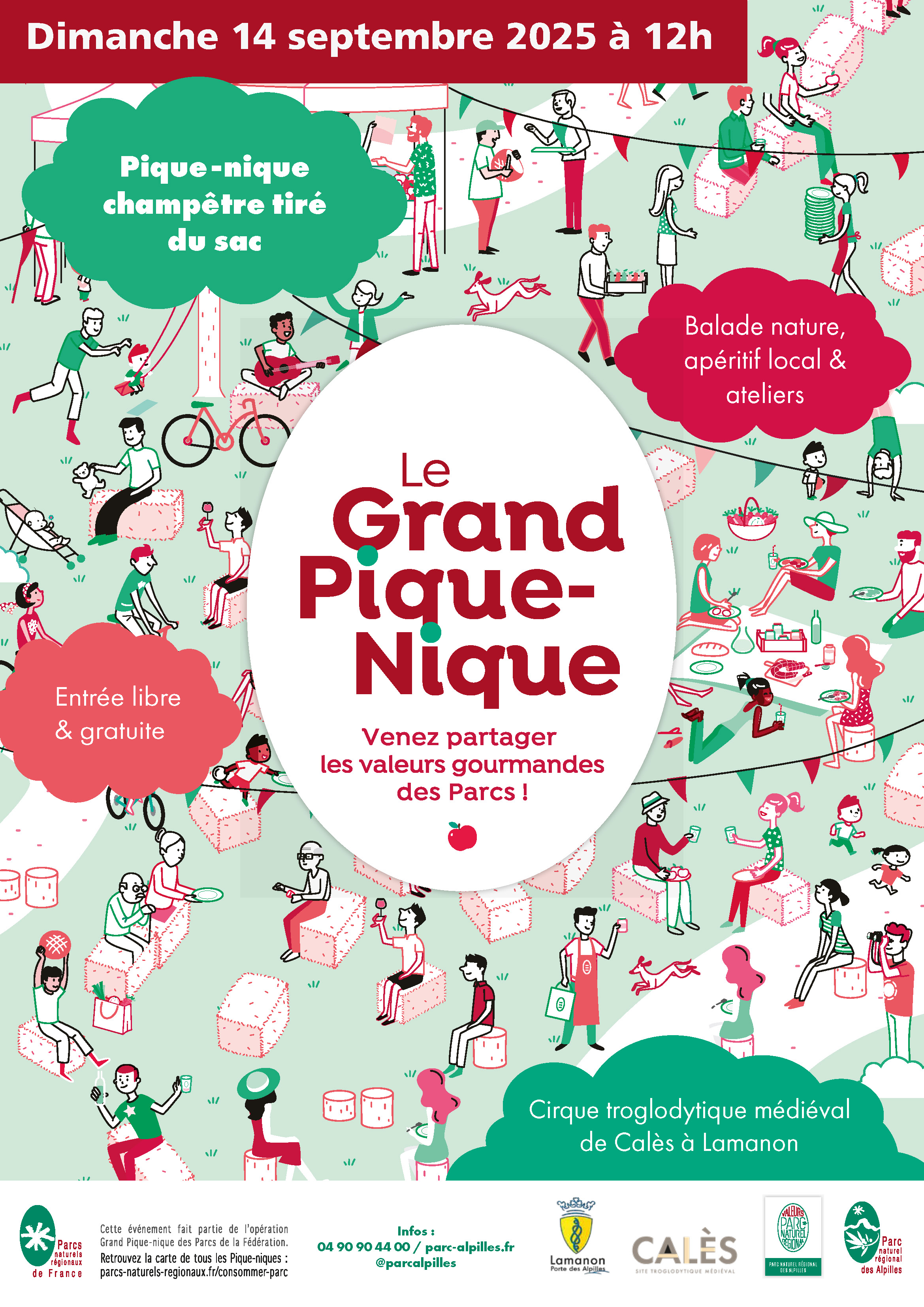 Grand pique-nique du Parc et fte de Cals