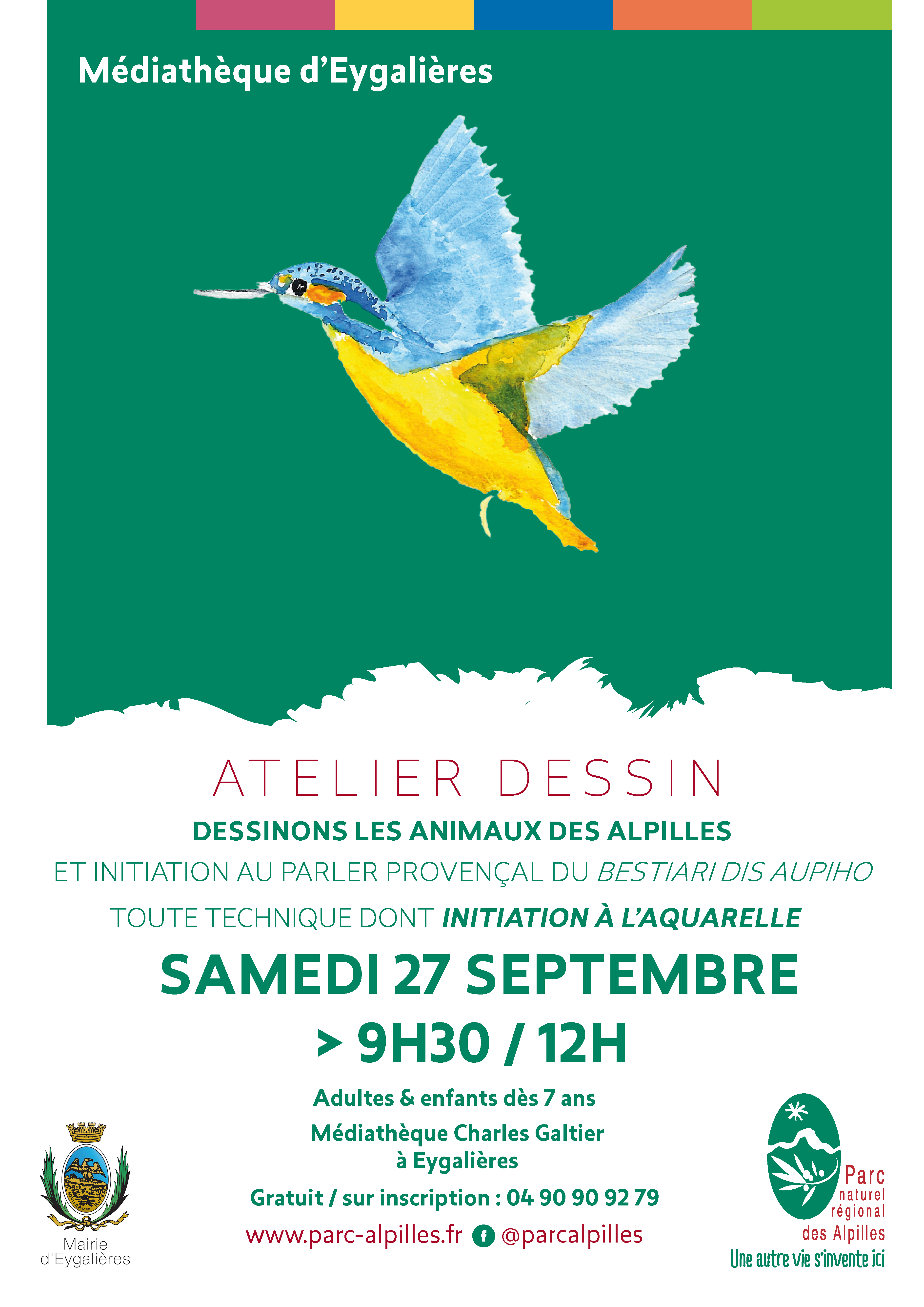 Dessinons les animaux des Alpilles : Lou bestiari dis aupiho