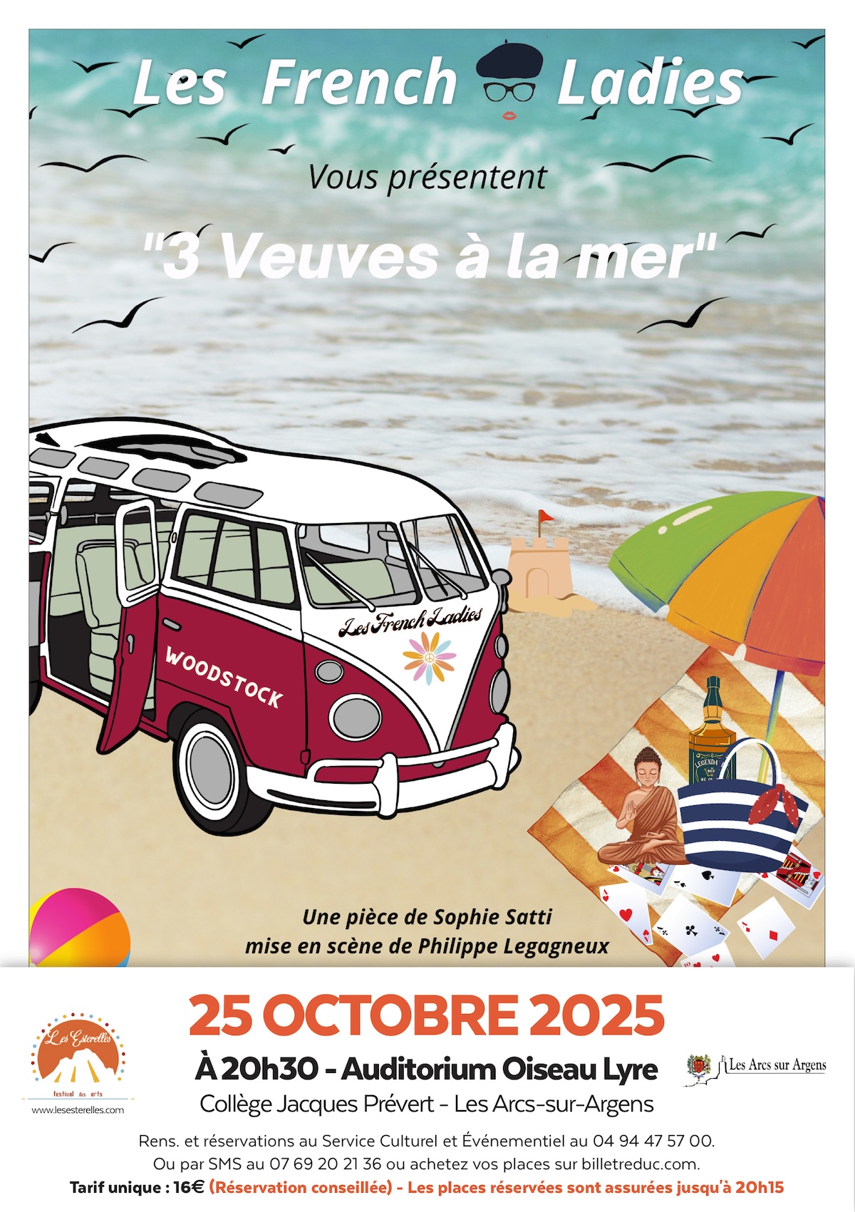 3 veuves  la mer