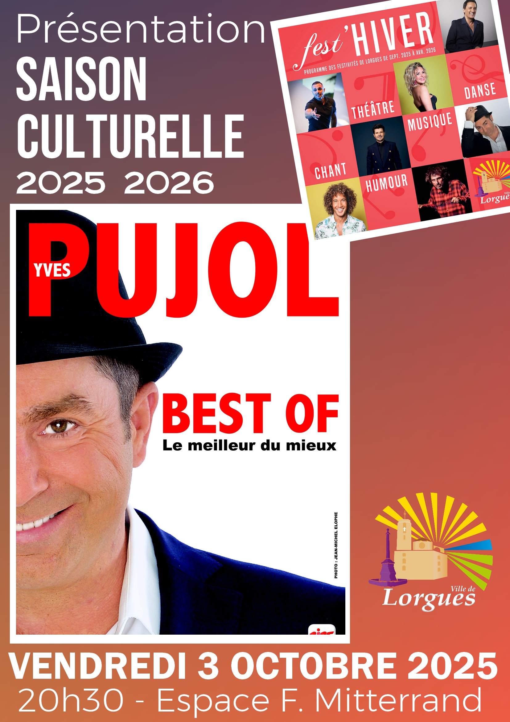 Yves Pujol- Prsentation Saison Culturelle 2025 - 2026